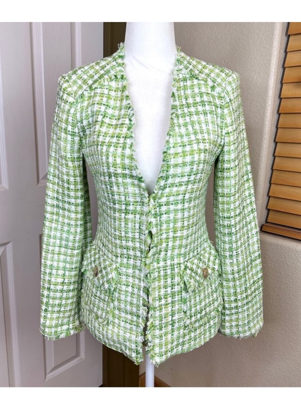 Green Tweed Jacket